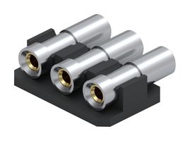 MILL-MAX 835-43-003-40-030001 CONNECTOR, RCPT, 3POS, 1ROW, 2.54MM