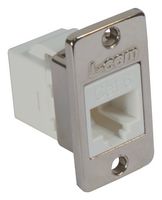 L-COM ECF504-C6-MINI 适配器, 8路, CAT6, RJ45 插座-插座
