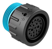 AMPHENOL SINE/TUCHEL AHDP06-18-20SR-WTA CIRCULAR CONNECTOR, PLUG, 20POS, PANEL