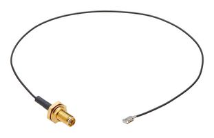 MOLEX 73230-6240.. SMA BULKHEAD IP68 JACK-TO-I-PEX MHF I LK PLUG, 1.13MM CABLE DIAMETER, 305.00MM CABLE LENGTH, 50 OHMS