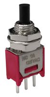 MULTICOMP PRO MP-PB9-AA00BQE-5. PB SW, SPDT, 1A, 125VAC/28VDC, PANEL, TH