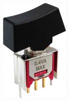 MULTICOMP PRO MP-R3-2B-B-SB5-G-13. ROCKER SWITCH, SPDT, 20V, BLACK