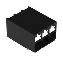WAGO 2086-1203/300-000 TB, WIRE TO BRD, R/A, 3POS, 16AWG