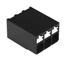 WAGO 2086-1203/700-000/997-605 TB, WIRE TO BRD, R/A, 3POS, 16AWG