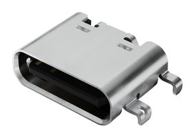 GCT USB4500-03-0-A USB CONN, 2.0 TYPE C, R/A RCPT, 16POS