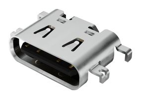 GCT USB4510-03-1-A 连接器, USB, 2.0 C, 直角 母, 16路