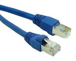 BEL BC-1SE005F 以太网电缆, CAT6A, RJ45 公-公, 5英尺