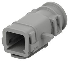 AMP - TE CONNECTIVITY 2363714-2 COVER, TAB CONN, 2POS, BLK, PA