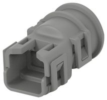 AMP - TE CONNECTIVITY 2363791-2 COVER, PLUG CONN, 2POS, BLK, PA