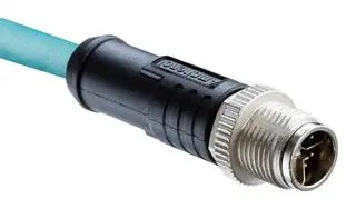 AMPHENOL LTW MSDS-04BMMM-SL8E02 SENSOR CORD, 4P M12 PLUG-FREE END, 6.6