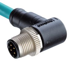 AMPHENOL LTW MSDS-04BMMM-SR8E02 传感器 线缆, M12 直角型 公-自由线端, 6.6