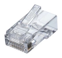 IDEAL 85-371 RJ45 CAT5E FEED THROUGH PLUGS, 50PK