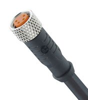 LUTRONIC 0800 04 002 10M 传感器 线缆, 4P M8 母-自由线端, 32.8