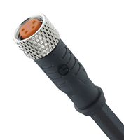 LUTRONIC 0800 03 300 2M 传感器 线缆, 3P M8 母-自由线端, 6.6