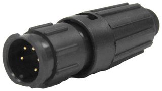 SWITCHCRAFT/CONXALL W8280-5PG-P-528 圆形连接器, 公, 5路, 压接