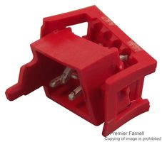 AMP - TE CONNECTIVITY 215083-4 CONNECTOR, HEADER, 4POS, 2ROW, 1.27MM