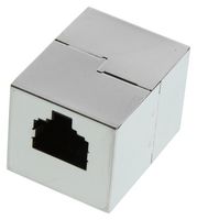 L-COM EC-C6-S. 耦合器, RJ45 插座, 8P8C, CAT6, 屏蔽