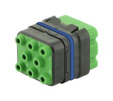 SOURIAU-SUNBANK / EATON 8MQ2M0816ACE RECTANGULAR MODULE, PLUG, 8POS, 3ROW
