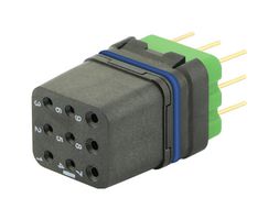 SOURIAU-SUNBANK / EATON 8MQ2M0936UNE 方形模块, 母, 9路, 3排