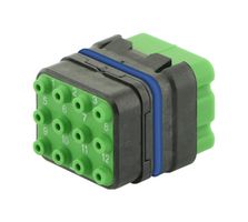 SOURIAU-SUNBANK / EATON 8MQ2M1220ABE 方形模块, 公, 12路, 3排
