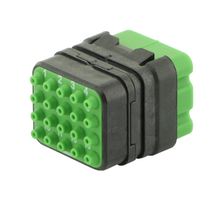 SOURIAU-SUNBANK / EATON 8MQ2M2022AB 方形模块, 公, 20路, 4排
