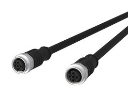 METZ CONNECT 142MCA22050 SENSOR CORD, 4P M12 JACK-JACK, 5M