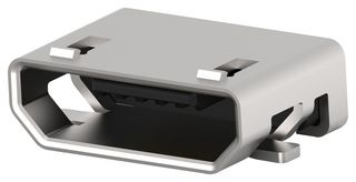 TE CONNECTIVITY 2174507-2 MICRO USB CONN, 2.0 TYPE B, R/A RCPT, 5P