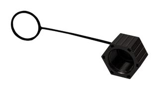STEWART CONNECTOR SS-12400-008 防尘盖, M12 K-CODE 连接器 面板, 塑料