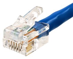 IDEAL 85-345 MOD CONN, RJ12 PLUG, 6P6C, 1PORT, PK25