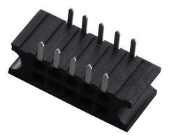 AMPHENOL COMMUNICATIONS SOLUTIONS 66527-005LF CONN, R/A HEADER, 10POS, 2ROW, 2.54MM