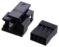 AMPHENOL COMMUNICATIONS SOLUTIONS 69153-033LF 连接器外壳, 母, 8路, 2.54MM