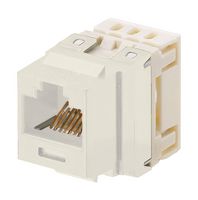 PANDUIT NKP5E88MYL RJ45 CONNECTOR, JACK, 8P8C, CAT5E, YEL