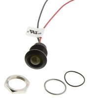 APEM Q12-7P5BXXHY12E 发光二极管面板指示灯, 12.7MM, 黄色, 12VDC