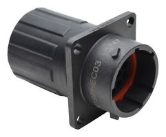 AMPHENOL SINE/TUCHEL RTS014N19PHEC03 CIRCULAR CONNECTOR, RCPT, 19POS, FLANGE
