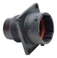 AMPHENOL SINE/TUCHEL RTS014N19P03 CIRCULAR CONNECTOR, RCPT, 19POS, FLANGE