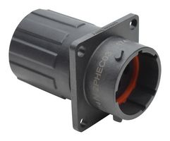AMPHENOL SINE/TUCHEL RTS014N2PHEC03 CIRCULAR CONNECTOR, RCPT, 4POS, FLANGE