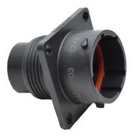 AMPHENOL SINE/TUCHEL RTS014N7P03 圆形连接器, 母, 7路, 法兰安装