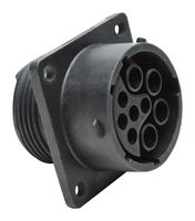 AMPHENOL SINE/TUCHEL RTS016N09S03 圆形连接器, 母, 9路, 法兰安装