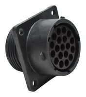 AMPHENOL SINE/TUCHEL RTS016N19S03 CIRCULAR CONNECTOR, RCPT, 19POS, FLANGE