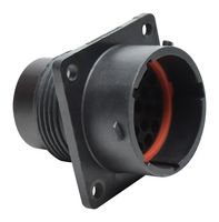 AMPHENOL SINE/TUCHEL RTS016N26P03 CIRCULAR CONNECTOR, RCPT, 26POS, FLANGE