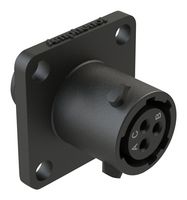 AMPHENOL SINE/TUCHEL RTS08N3S CIRCULAR CONNECTOR, RCPT, 3POS, FLANGE
