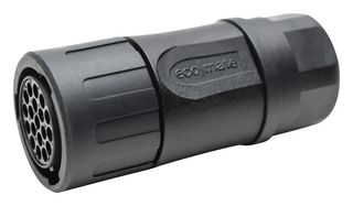 AMPHENOL SINE/TUCHEL RTS6BS16N19S03 CIRCULAR CONNECTOR, PLUG, 19POS, CABLE