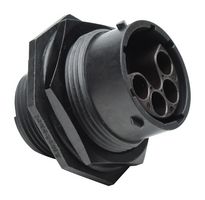AMPHENOL SINE/TUCHEL RTS716N09P03 CIRCULAR CONNECTOR, RCPT, 9POS, JAM NUT