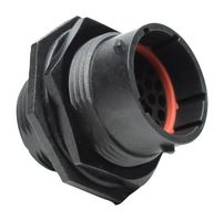 AMPHENOL SINE/TUCHEL RTS716N26P03 圆形连接器, 母, 26路, 锁紧螺母