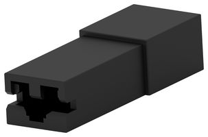 AMP - TE CONNECTIVITY 1969877-1 RECEPTACLE HOUSING, LCP, BLACK, 1POS