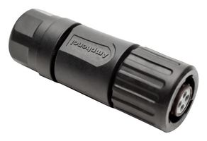 AMPHENOL SINE/TUCHEL RTS6BS8N4S CIRCULAR CONNECTOR, PLUG, 4POS, CABLE