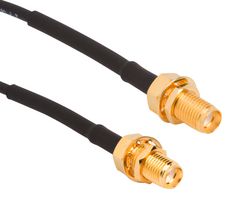 AMPHENOL RF 135113-02-24.00 电缆组件, SMA 隔板 插座-插座, 24英寸