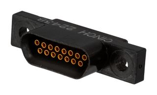 CINCH CONNECTIVITY SOLUTIONS M83513/07-B 微型 D-SUB 连接器, 母, 15路, 焊杯