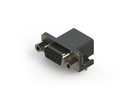 EDAC 626-009-262-032 连接器, D-SUB 连接器, 直角型 RCPT, 9路, DE, 焊接