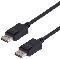 L-COM DPA00006-2M. 电缆, DISPLAYPORT 公-公, 6.6英尺